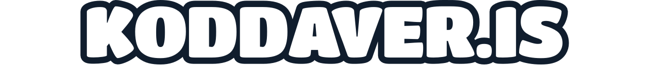 Koddaver.is 💙